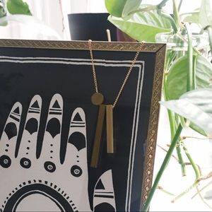 Geometric Minimalist Necklace